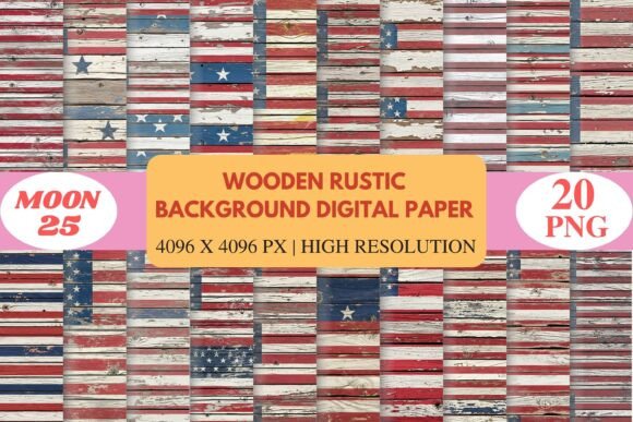 Download Wooden Rustic Background Digital Paper - Premium Resources